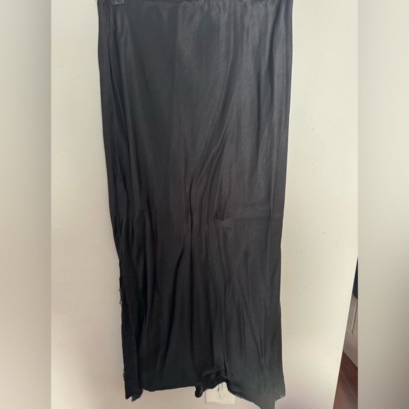 Topshop Black Maxi Pencil Skirt Night Out - Picture 2 of 5